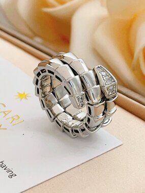 Bvlgari silver ring